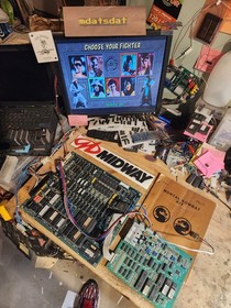 MORTAL KOMBAT 1 PCB JAMMA ARCADE BOARD TURBO NINJA 3.1 REV SET WORKING! MIDWAY