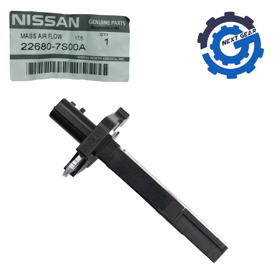Nuevo sensor de flujo de aire masivo Nissan OEM para 2003-2024 TITAN GTR INFINITI 22680-7S00A Foto 4 de 4