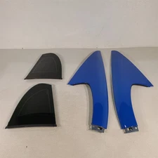 99-04 Mustang Mach1 Cobra Bullitt Quarter Window Sail Panels Lh Rh W/ Glass Aa74