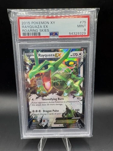 PSA 9 Rayquaza EX 75/108 - Pokemon XY Roaring Skies