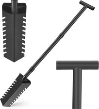 40-inch metal detector shovel digging tool, T-handle metal detector shovel.