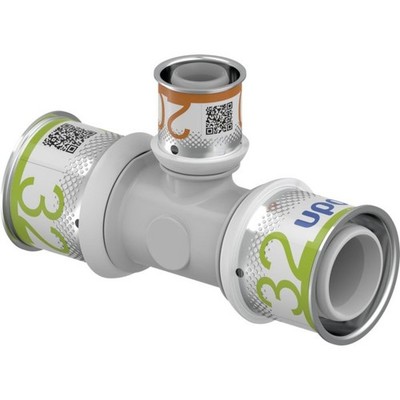 Uponor S-Press PLUS Press-T-Stück 1039959 32 x 20 x 32 mm, reduziert, PPSU