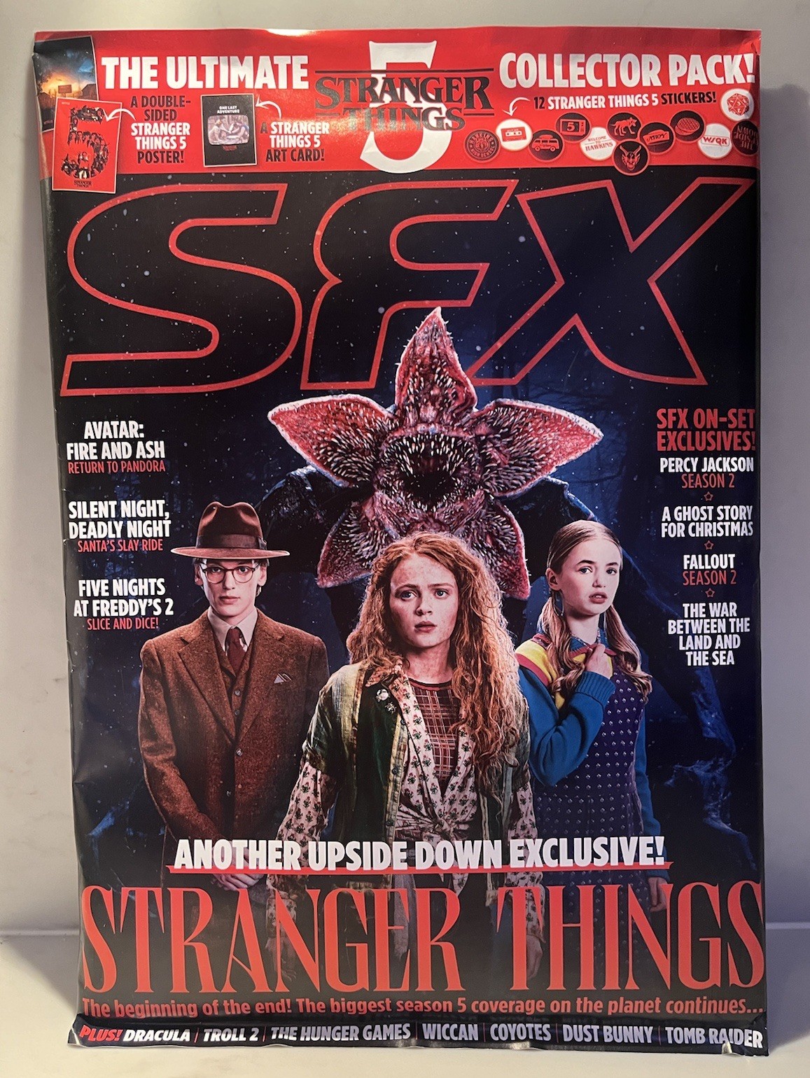 STRANGER THINGS / WICKED MOVIE UK SFX MAGAZINE 2025 SEALED NEW & COLLECTIBLES