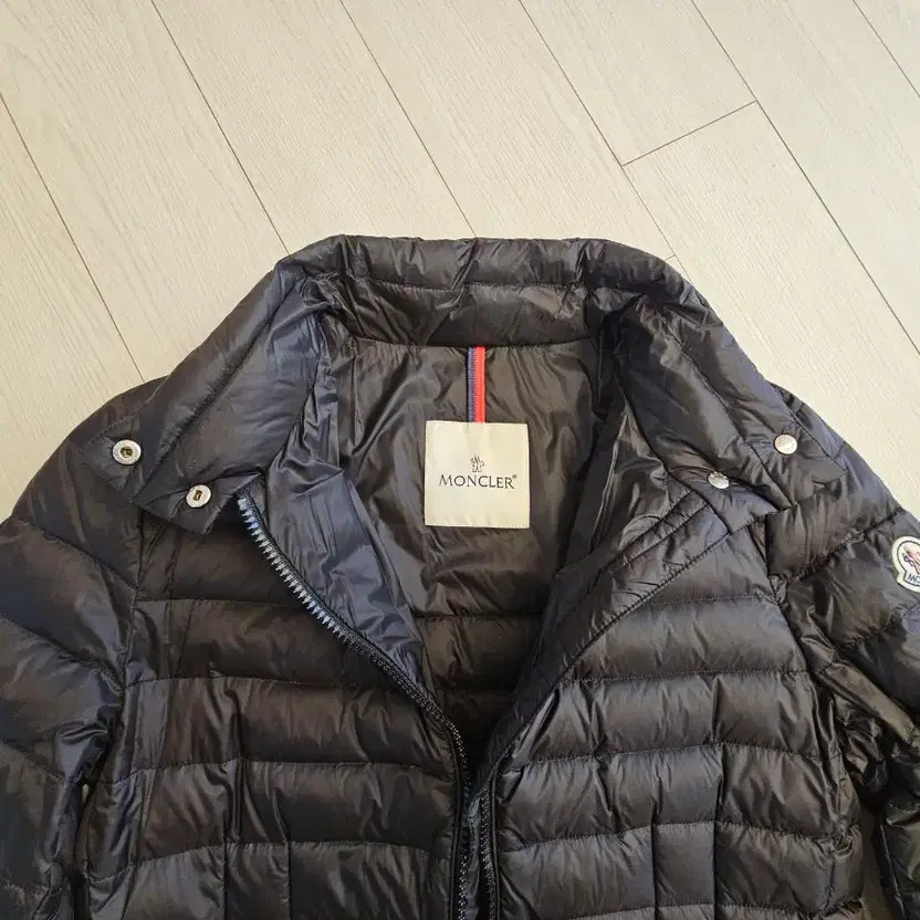 Moncler Barbel Lightweight Long Puffer Jacket Black 55 thumbnail 4