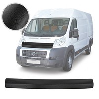 Motorhaube Windabweiser Schwarz Mat FüR Citroen Jumper 2006-2013 Scoutt