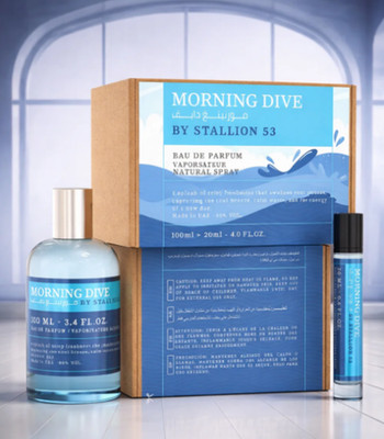 Morning Dive by Stallion 53 Eau de parfum 3.4oz/100ml+20ml fragance