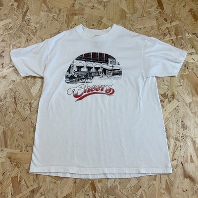 Vintage Single Stitch 1987 Cheers TV Promo T-Shirt Hanes Made in USA XL