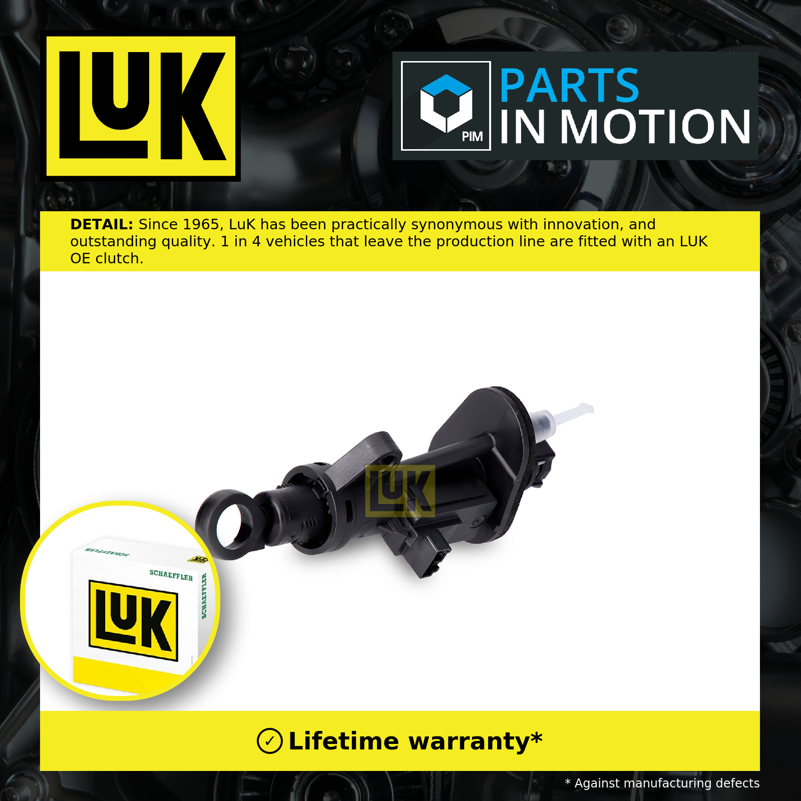 Clutch Master Cylinder fits AUDI S3 8V 2.0 2012 on LuK 5Q0721388C 5Q0721388E New