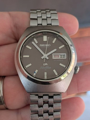Vintage 76 Seiko 5216 JDM LordMatic LM Quasi-Diver's Watch, Orig Band, Gorgeous