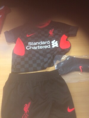 Liverpool Baby drittes Set 20/21 NEU ohne Etikett 6-9 Monate 70-75 cm UVP 40 £ M BX84