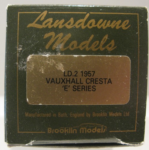 Lansdowne Models 1:43 LDM 2 Met Green 1957 Vauxhall Cresta E Series - Picture 13 of 13