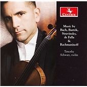 BACH / BARTOK / STRAVINSKY / DE FALLA / SCHWARZ - CIACCONA FROM PARTITA / NEW Au