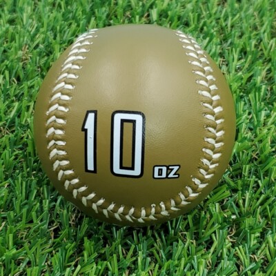 10oz Weighted Pitching Baseball Strength SunNordic Ball Ten Ounces 10
