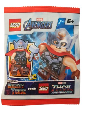 LEGO Figur Paper Bag 242318 Mighty THOR Jane Foster Female Women Marvel AVENGERS