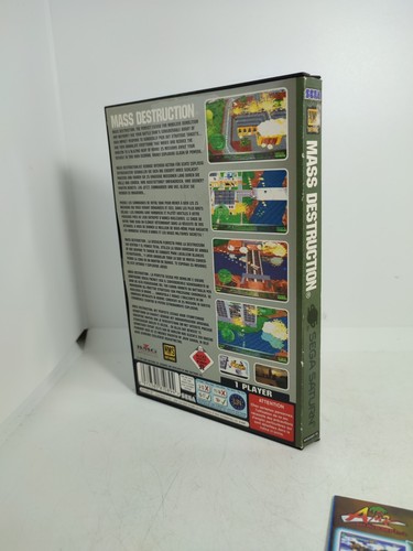 Mass Destruction Saturn SEGA Mit Anleitung Komplett CIB CD Top ⚡ Versand - Bild 7 von 7