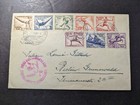 1936 Germany LZ 129 Hindenburg Zeppelin Cover Frankfurt to Berlin Olympic Flight — photo 1