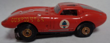 ORIGINAL AURORA MODEL MOTORING T-JET HO SCALE RED COBRA GT