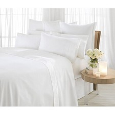 Duvet Set/Sheet Set/Fitted/Flat White Solid 1000 TC Egyptian Cotton