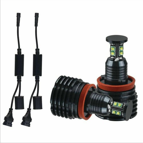 H8 Angel Eyes LED Standlicht 120W Für BMW E60 E61 E71 E70 E82 E90 E91 E92 X5 X6 - Photo 10/12