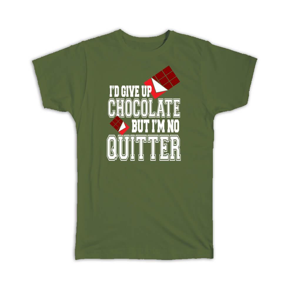 Gift T-Shirt : For Chocolate Lover Art Print Food Sweets Bars Funny Humorous