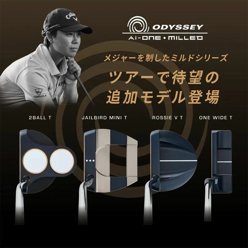 Odyssey AI-ONE Milled Putter 2-BALL T DB Limited Edition 34" Stroke Lab 90 2024 - Picture 9 of 12
