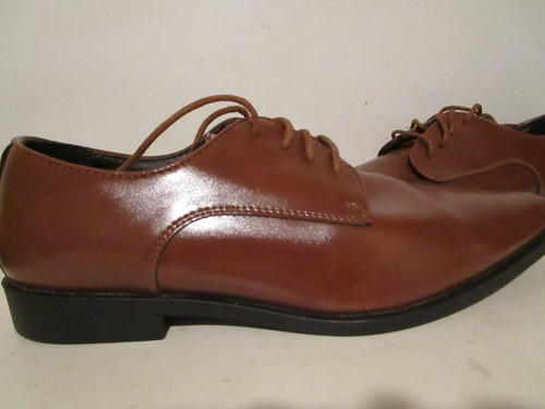 Joseph Abboud Mens Lace Up Oxford Dress Casual Shoes Brown Size 12 M - Picture 2 of 7
