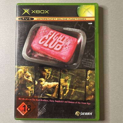 Fight Club For Microsoft Xbox Original Complete
