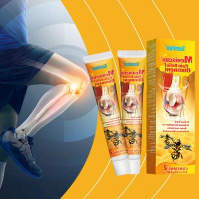 2pcs Knee Joint Relief Gel Bee Joint Care Gel Soothing Y0 Repair Hot Relief V4Y8