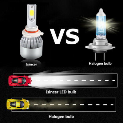 9005 & H11 LED Bulb Combo – 6000K White – Fits 2011-2015 Ford Explorer – High Beam + Fog Light – SHENKENUO