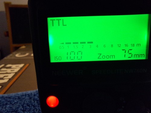 Flash NEEWER Speedlite NW760N - Foto 7 di 8