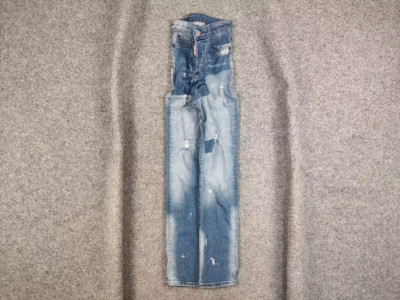 Vintage 90s Dsquared2 authentic Distressed Paint Denim Jeans