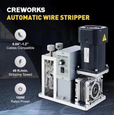 CREWORKS Automatic Electric Wire Stripper for 0.04"-1.2" Wire *FREE SHIPPING*