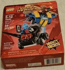 Lego Marvel Mighty Micros Star-Lord vs. Nebula 86 pieces 76090 new retired 