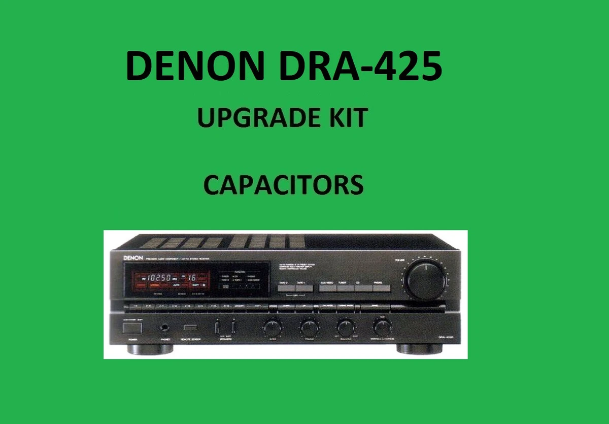 Stereo Receiver DENON DRA-425 Reparatursatz - alle Kondensatoren
