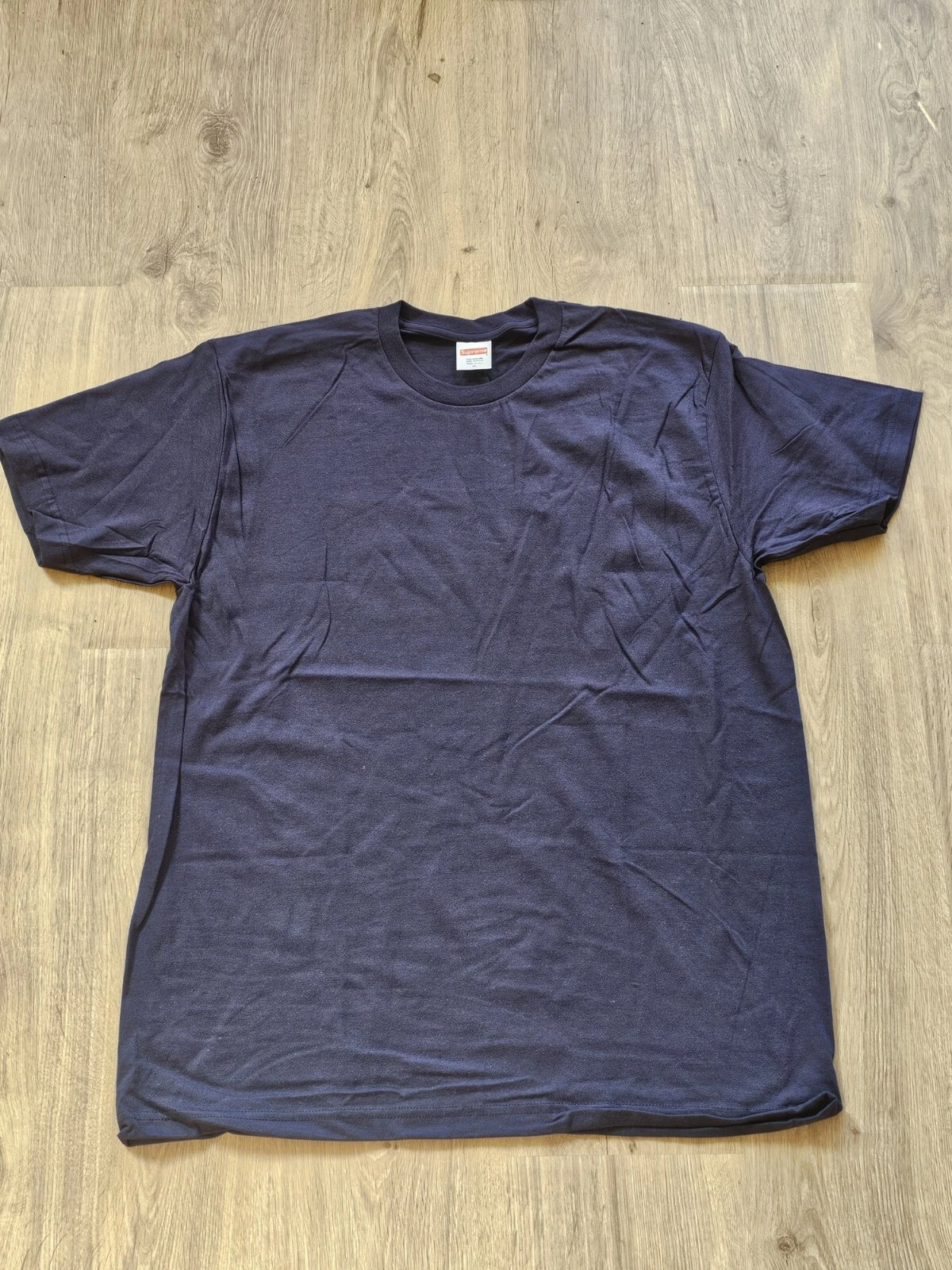 T shirt homme Supreme Blank bleu marine taille XLarge