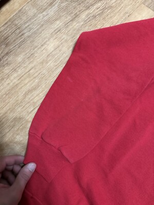 Vintage 80s Hanes Sweatshirt Baggy Boxy Heavyweight Blank Made in