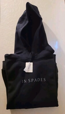 [BRAND NEW] DAVID BLAINE POKER HOODIE / BLACK / IN SPADE / FIT S AND MEDIUM SIZE