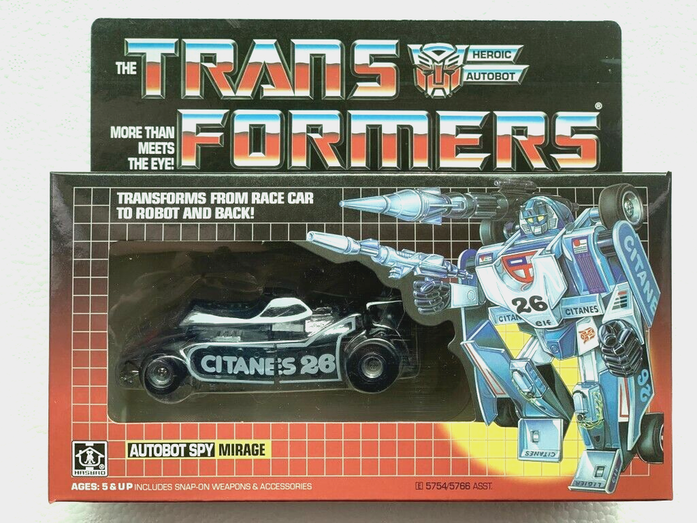 New arrival Transform G1 Clear Black Mirage reissue Mint Gift