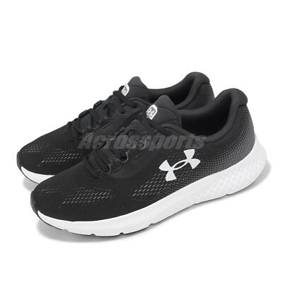 Under Armour Charged Rogue 4 UA Black White Men Road Running