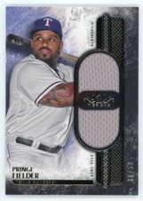 Prince Fielder 2016 Topps Tier One Baseball Game Used Dual Jersey Relic #30/50