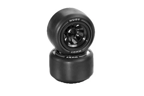 Ruedas HUDY Hobby RC, neumáticos, llantas y cubos para 1:10