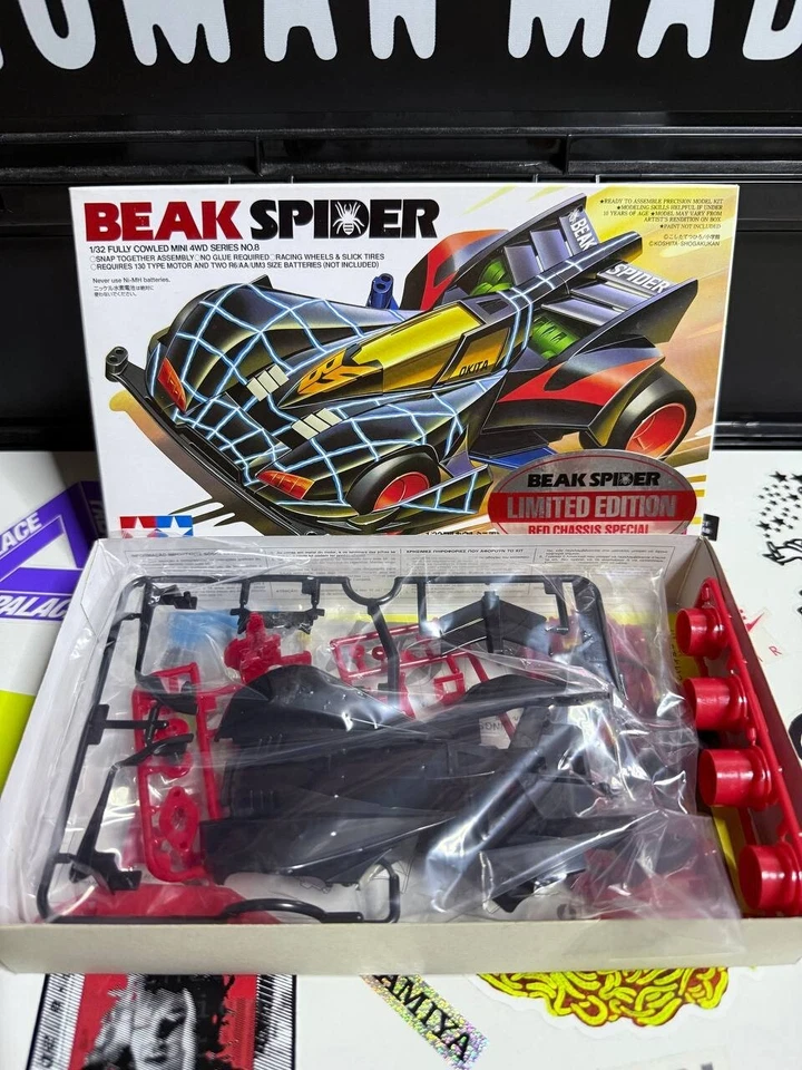 CHASIS TAMIYA MINI 4x4 pico araña rojo edición limitada Foto 2 de 3