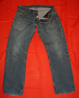 Jean Levi's 514 Droit Bleu Used W33L30
