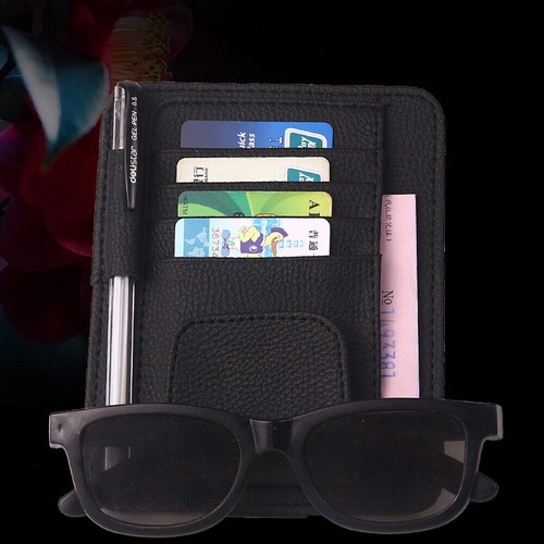 Car Glasses Clip Organizer Storage Holder Interior Sun Visor Clips Accessories - Foto 14 di 18