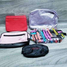 Lot of 5 Makeup Cosmetic Bags Accessories SHISEIDO