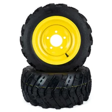 (2) Aggressive Tire Assemblies 18x8.50-10 John Deere 1023E 1026R 1025R LVA20123