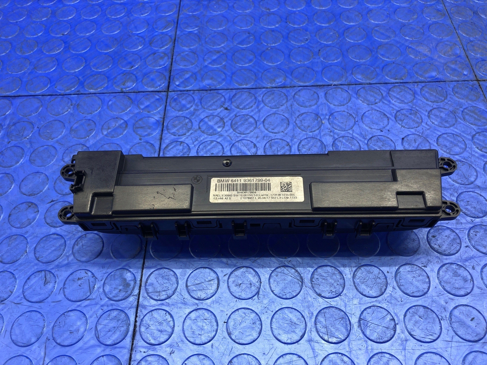 2014 2015 2016 2017 BMW I8 OEM CENTER DASH CLIMATE CONTROL PANEL 64119361799