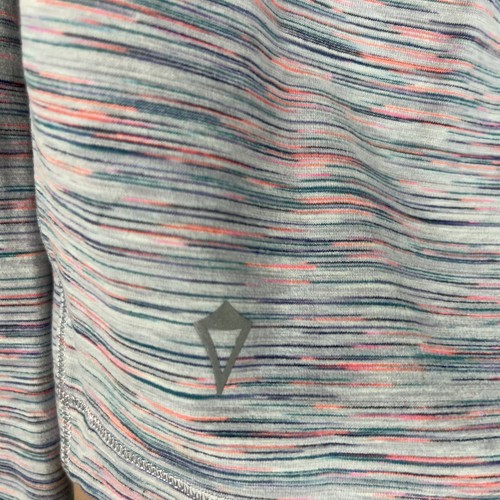 Ivivva by Lululemon Space Dye Cardigan Wrap Jacket Girls Size 10 Pink Blue - Picture 7 of 7