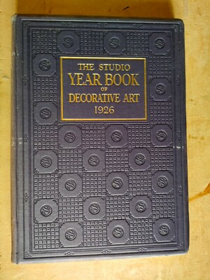 DAS STUDIO JAHRBUCH DER DEKORATIVEN KUNST - 1926 SEHR SELTEN !!!