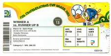 Ticket Confed-Cup 2013 #13 Brazil - Uruguay